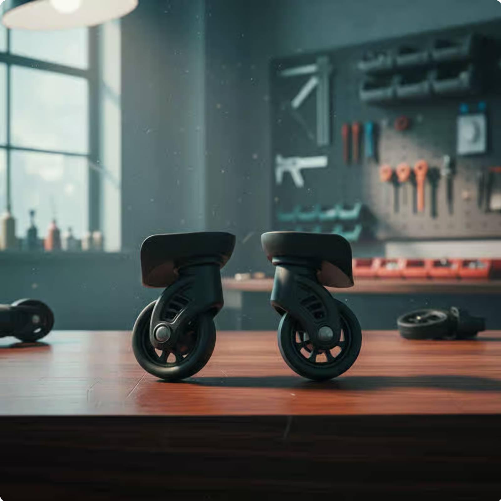 スーツケース修理や車輪付きトラベルバッグ用のユニバーサル荷物 - Caster Wheel のレビューと価格