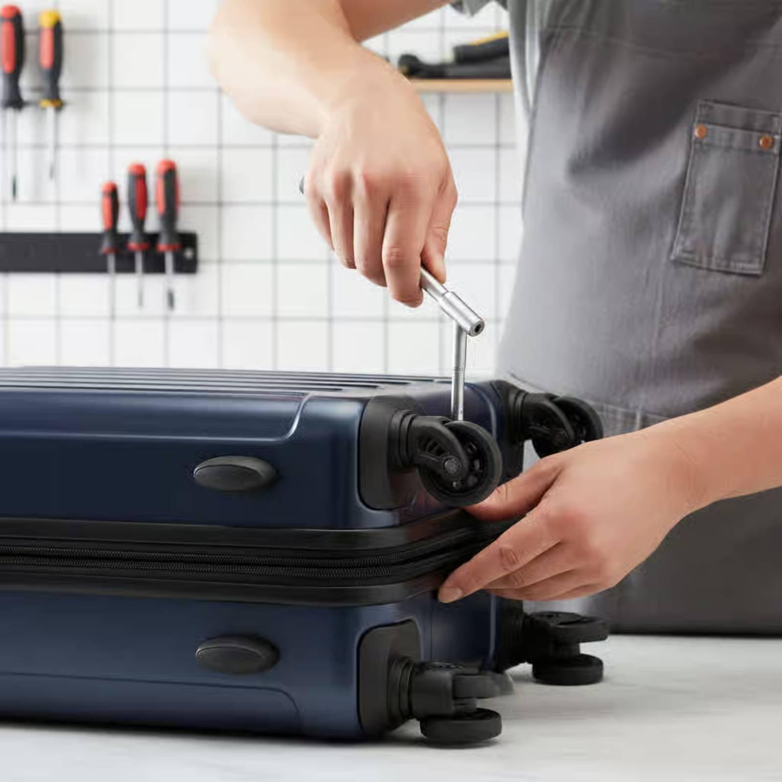 スーツケース修理や車輪付きトラベルバッグ用のユニバーサル荷物 - Caster Wheel のレビューと価格