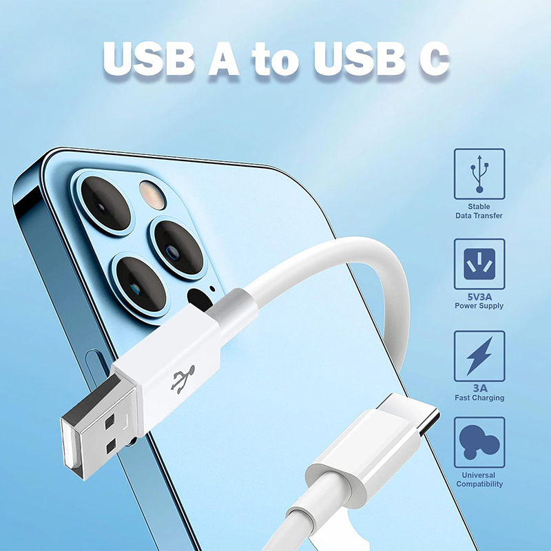 USB A からタイプ C ケーブル 3A 高速充電ワイヤー - Line Follower Robot のレビューと価格