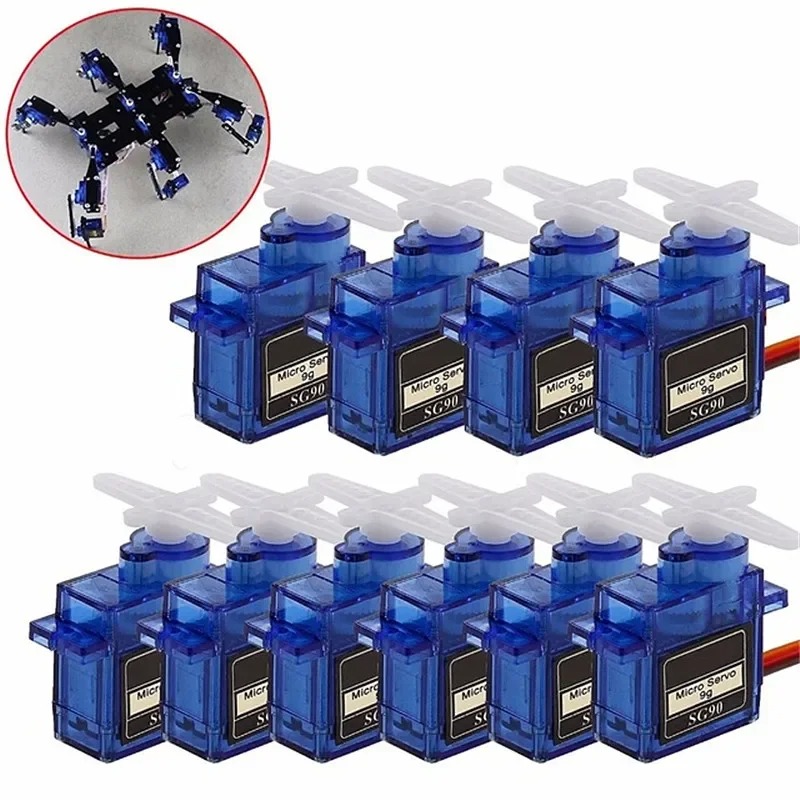 SG90 9G マイクロサーボモーター、プラスチックギア、1 - Sg90 Servo のレビューと価格