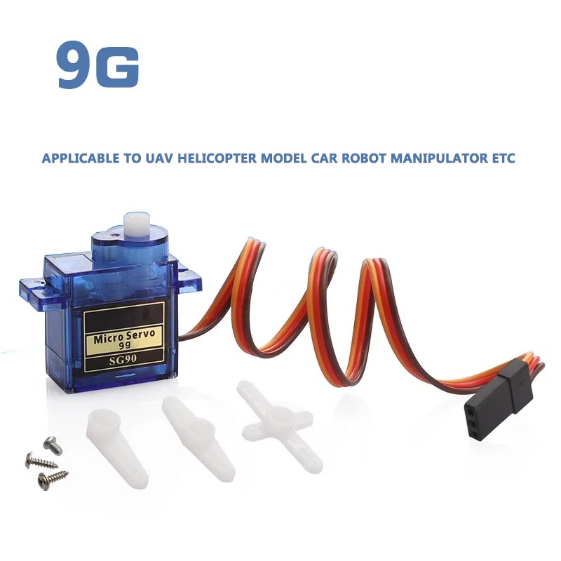 SG90 9G マイクロサーボモーター、プラスチックギア、1 - Sg90 Servo のレビューと価格