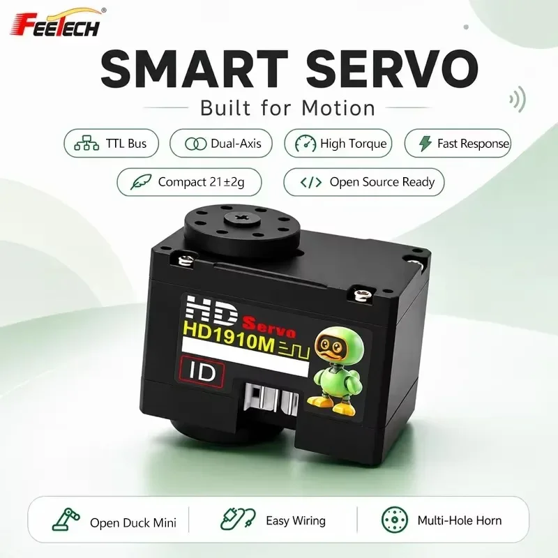FEETECH HD1910M：ロボットアーム用360度回転 - Robot Arm Metal のレビューと価格