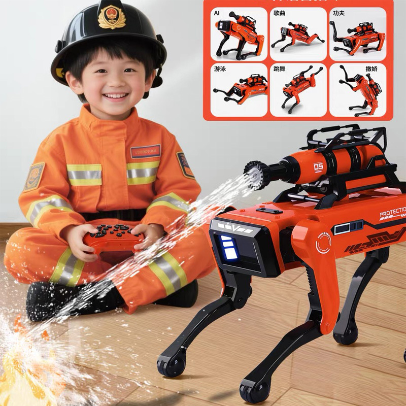 AIロボット犬 知能消防ロボット犬 AI電子ペット 音声イン - Robot Remote Control のレビューと価格