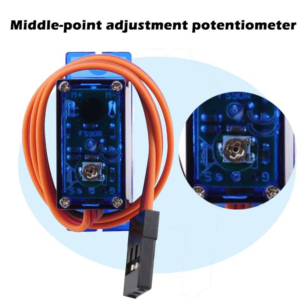 4 セット Feetech FS90R サーボ 360 度連 - Micro Servo のレビューと価格