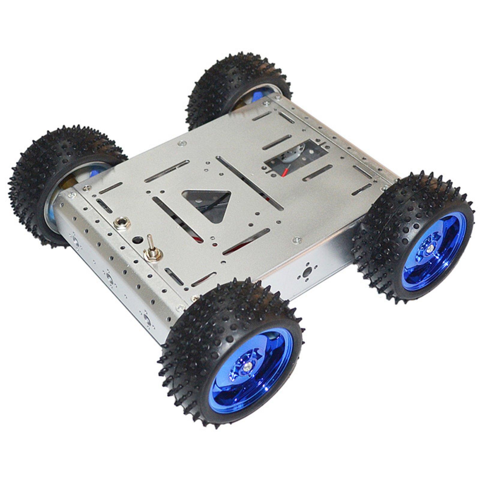 4WDスマートカー用下部構造。5kgの積載能力を持つ4WDロ - Robot Chassis のレビューと価格