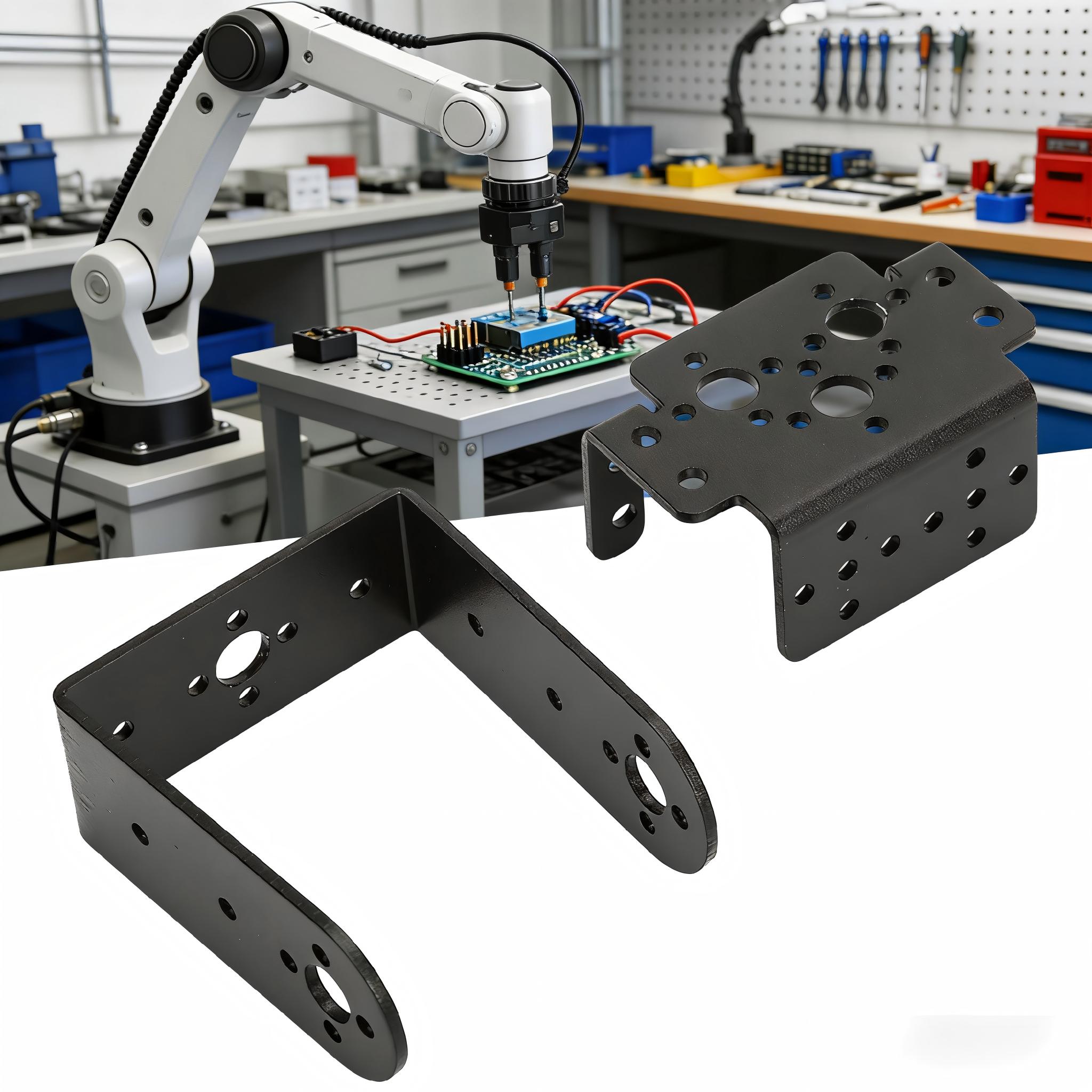 MG995 MG996R サーボモーターブラケット金属パンチ - Pan Tilt Bracket のレビューと価格